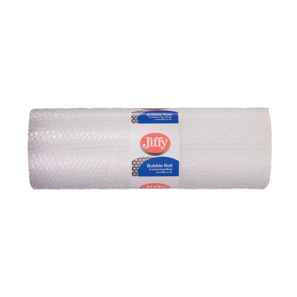 JIFFY BUBBLE ROLL 300MMX3M CLR PK20