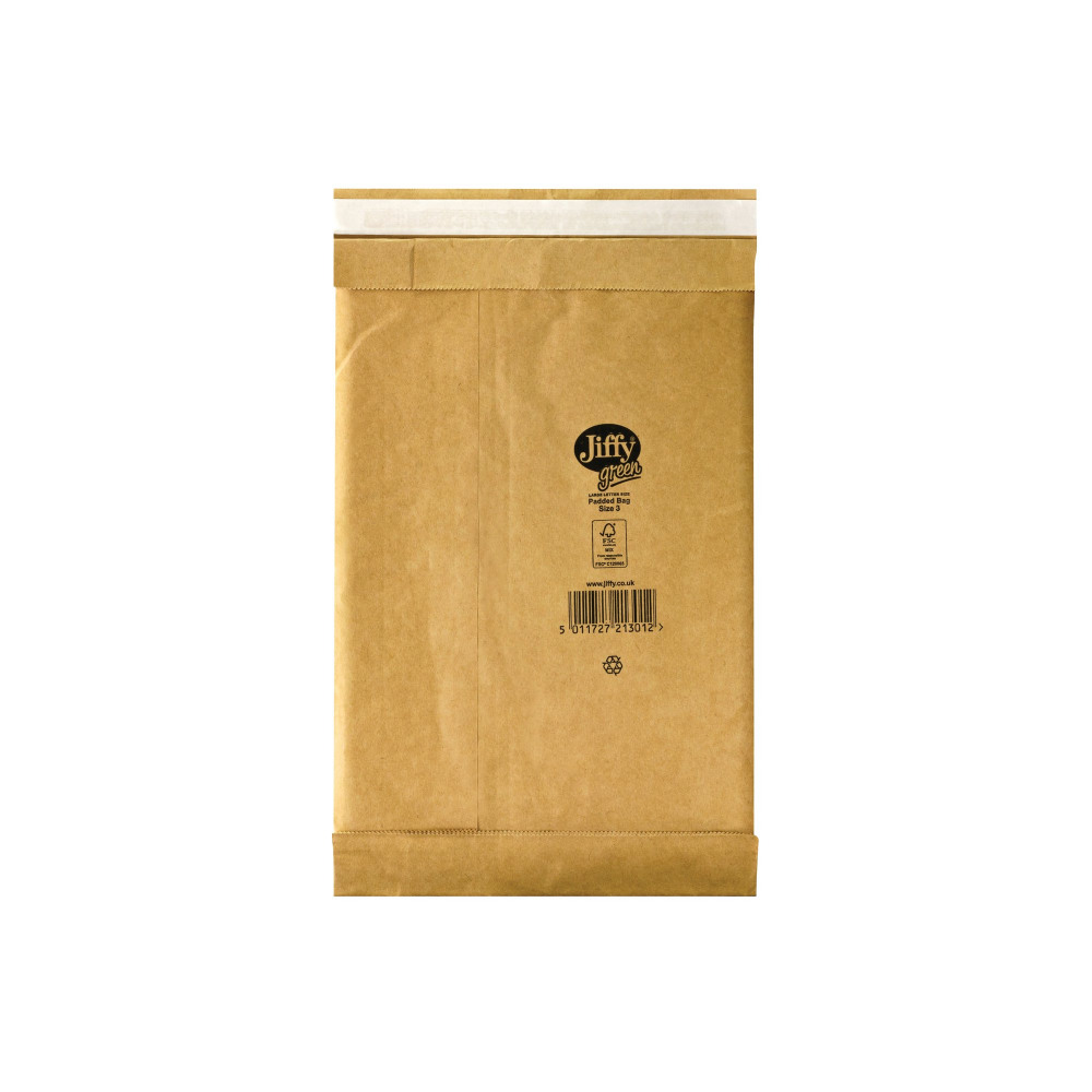 JIFFY PAD BAGS RCYL SZ 3 GLD PK100