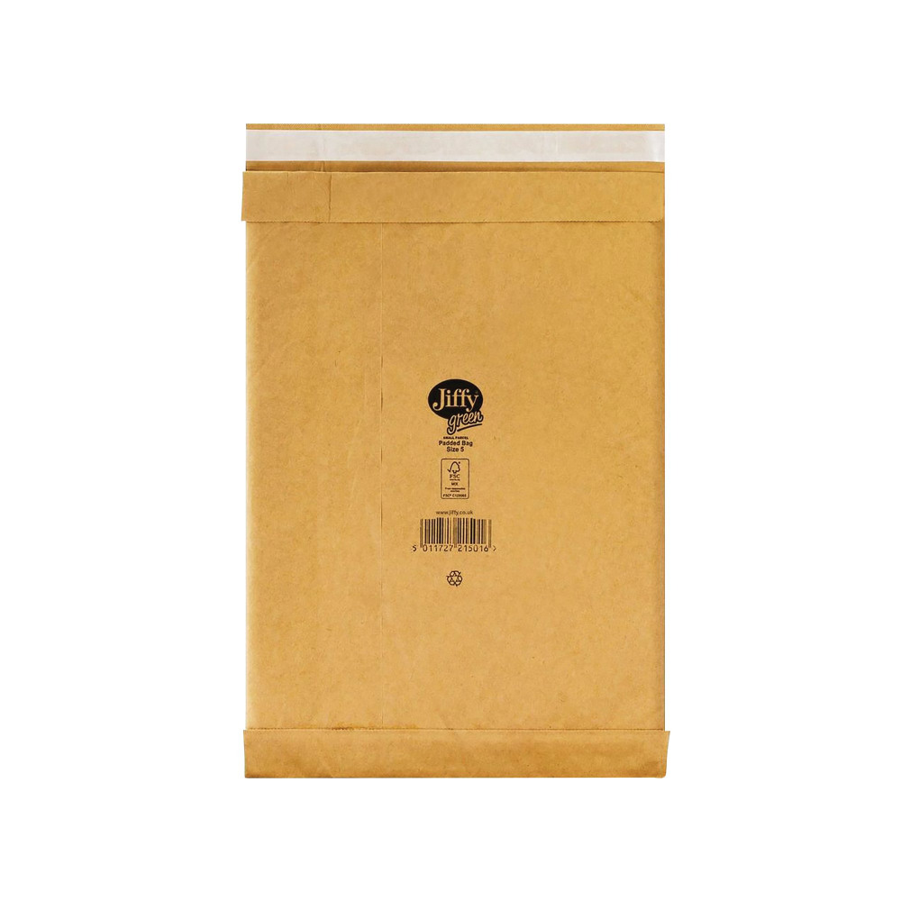 JIFFY PAD BAGS RCYL SZ 5 GLD PK100
