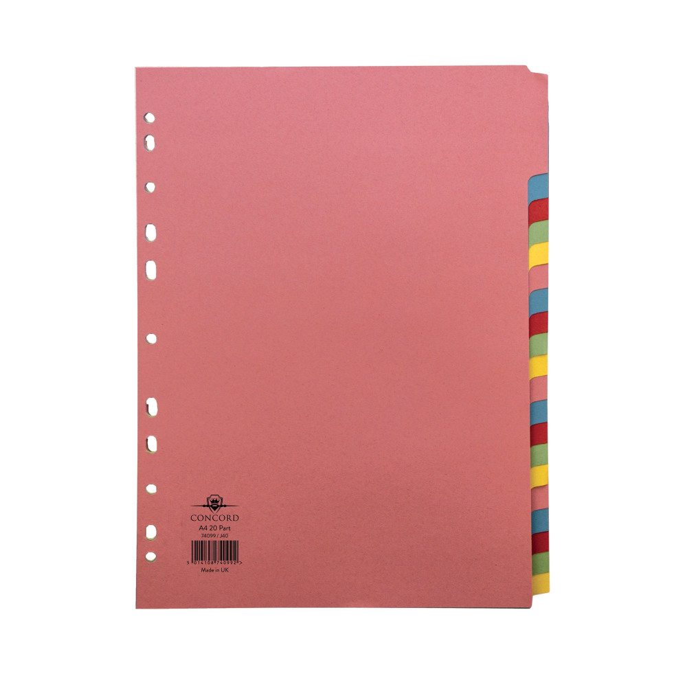 CONCORD DIVIDER 20-PART A4 MCOL