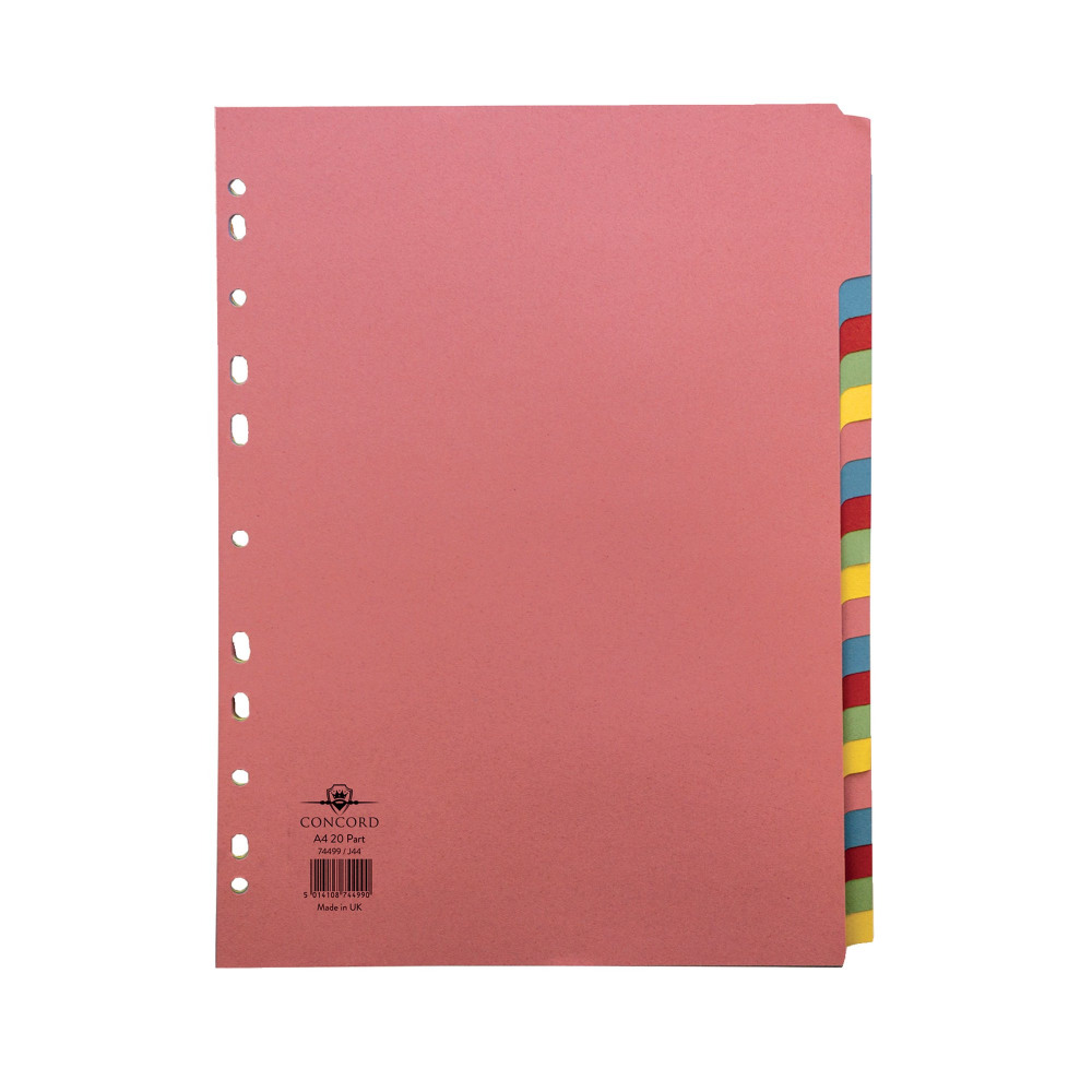 CONCORD DIVIDER 20PART A4 J44