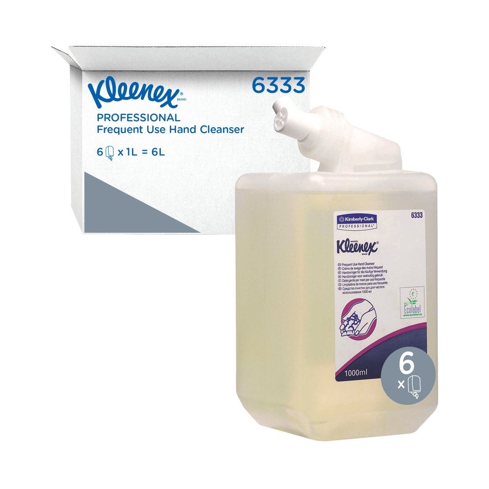 KIMCARE FREQ HANDCLEAN UNPERF 1L PK6