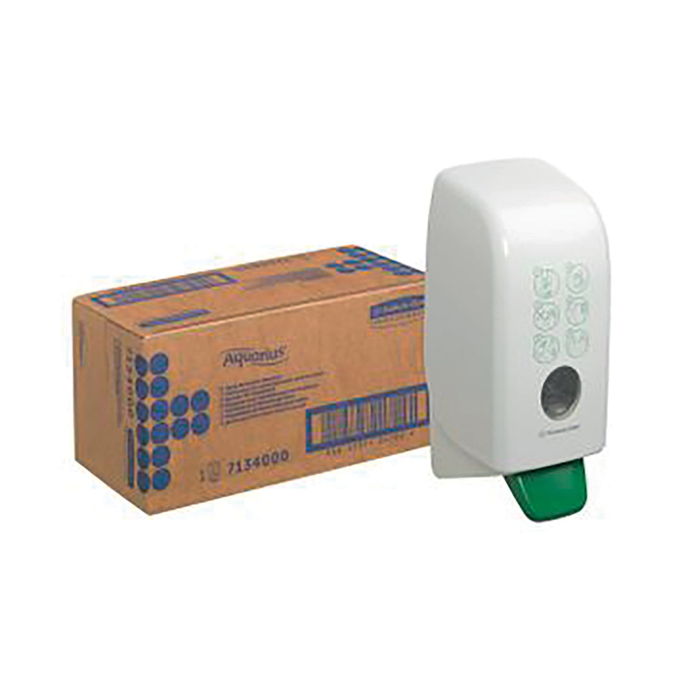AQUARIUS HAND MSTRS DISPENSER 1L WHT