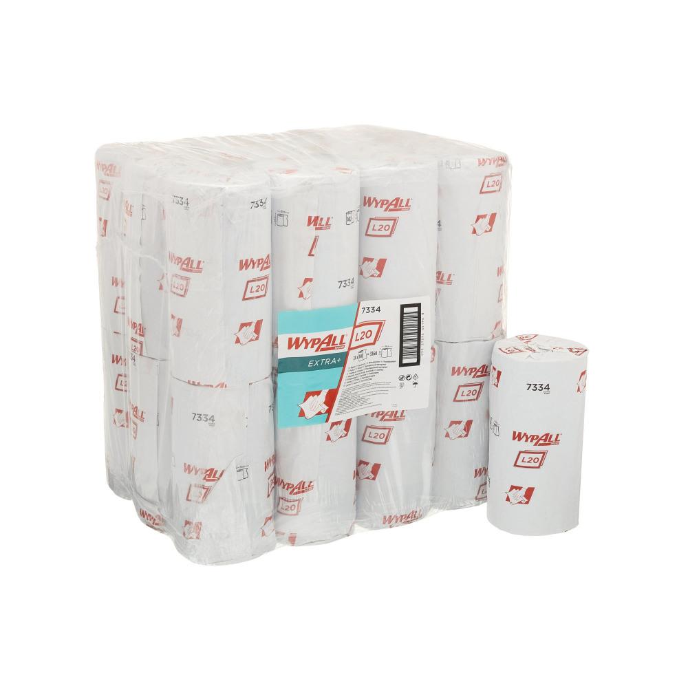 WYPALL L20 E/SMALL ROLL WIPERS PK24