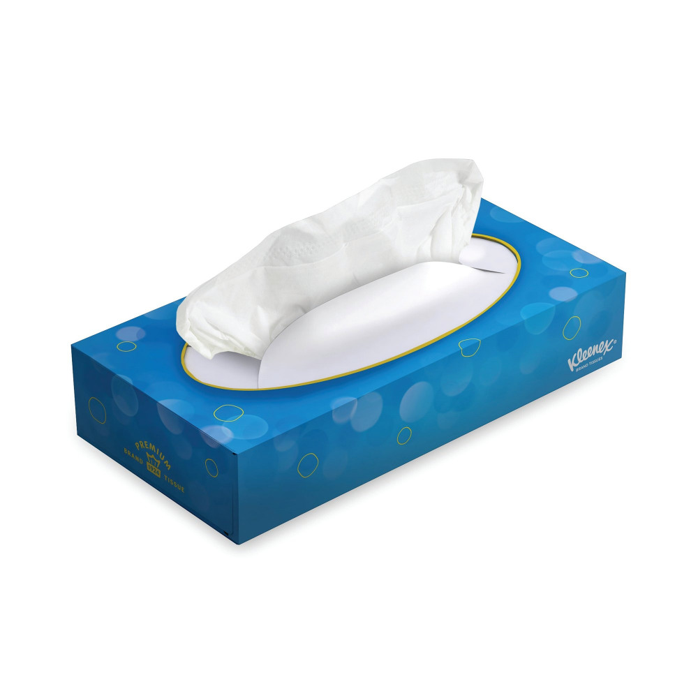 KLEENEX FACIAL TISSUE 100 SHEET PK24