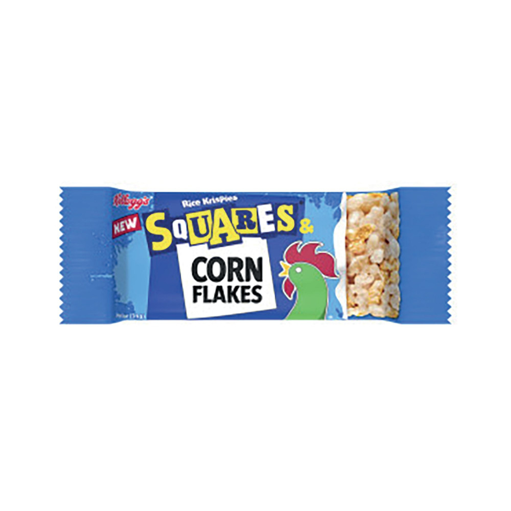 RICE KRISPIES SQ CORNFLAKES 31G PK30