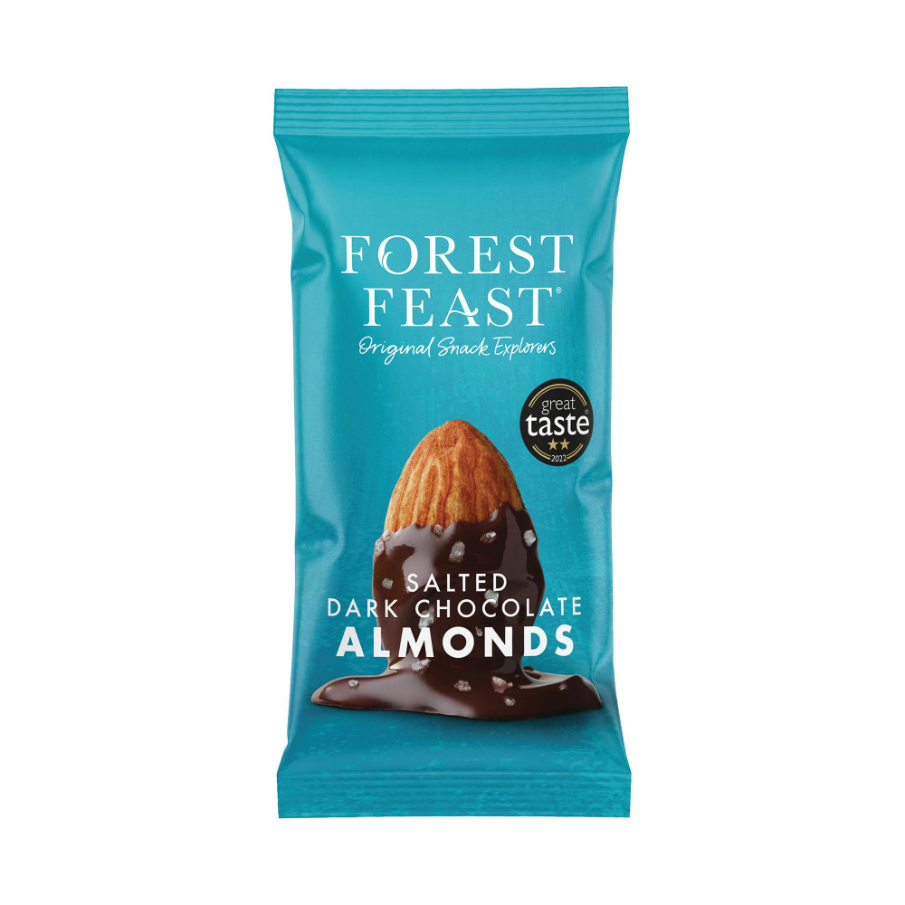 SALT DARK CHOC ALMONDNUTS 40G PK12