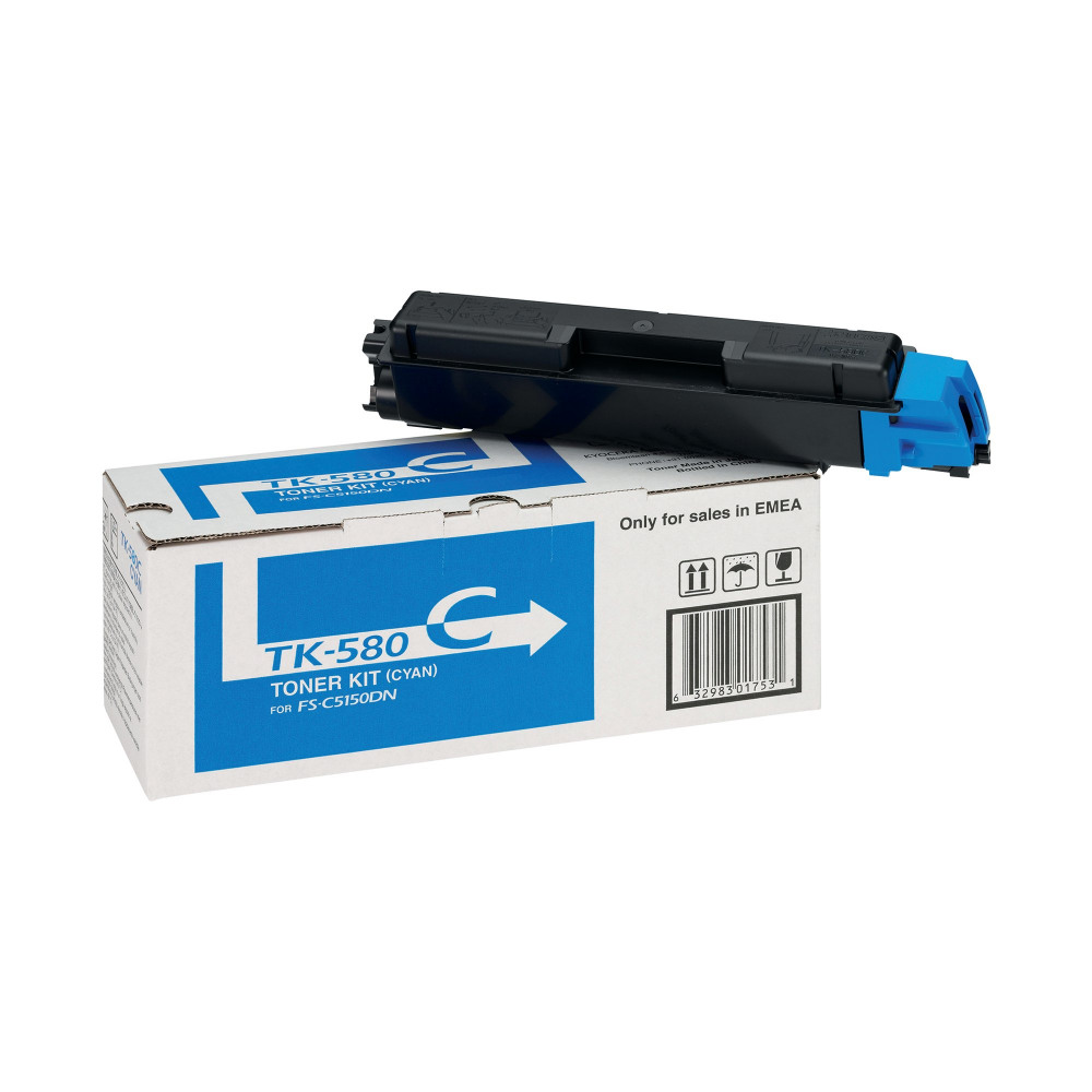 KYOCERA TK-580C TONER CART CYAN