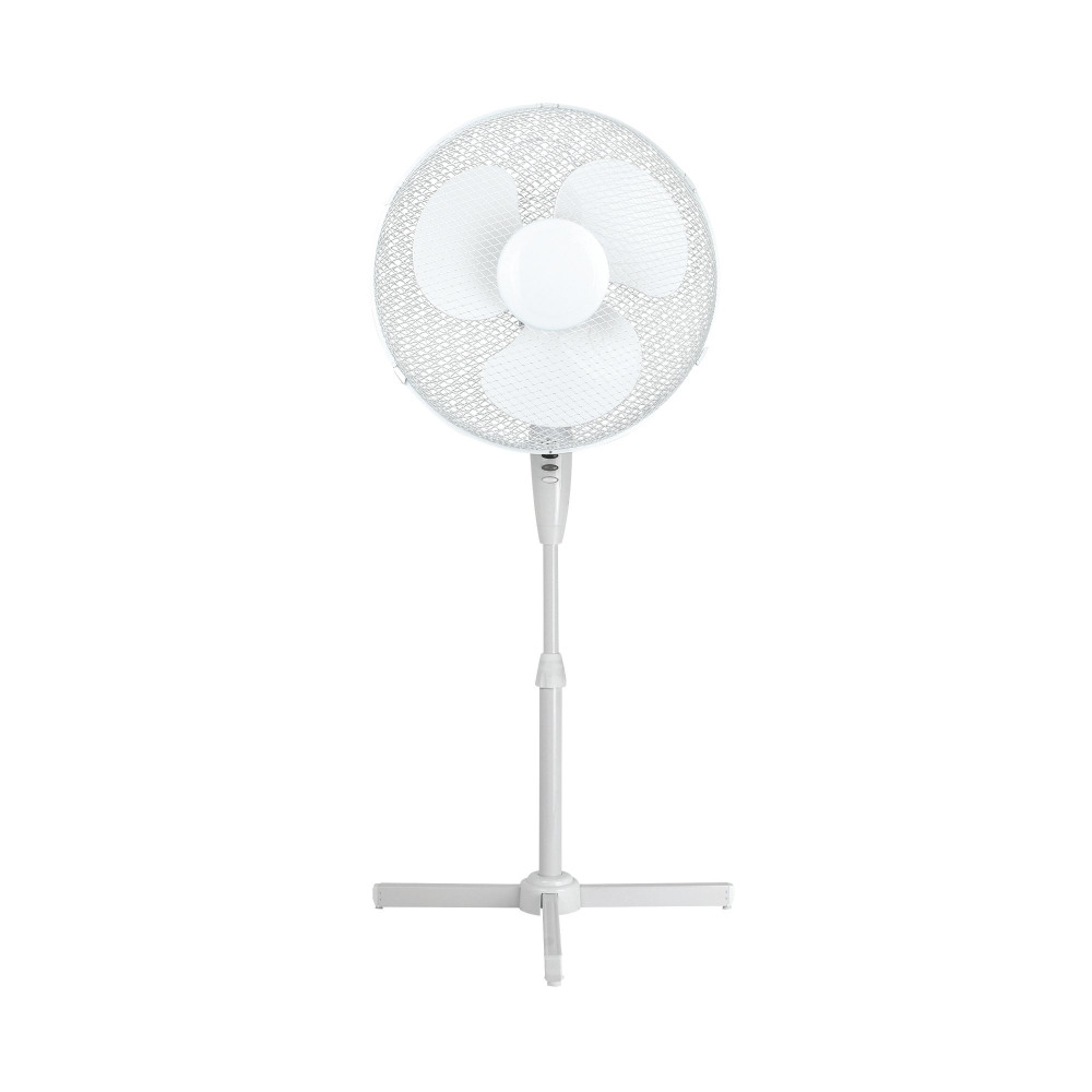 Q-CONNECT 16 INCH PEDESTAL FAN WHITE