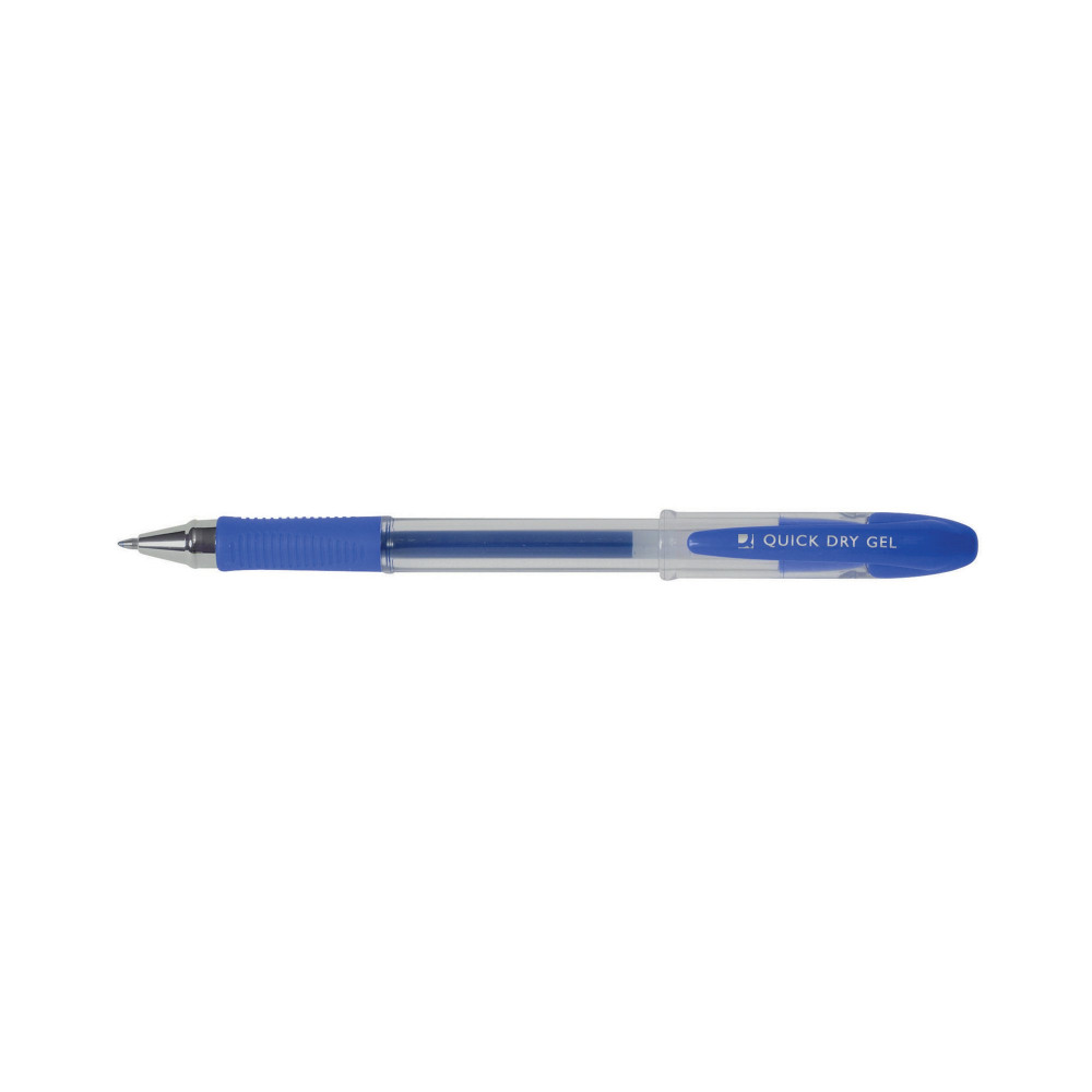 Q-CONNECT DELTA GEL PEN BLUE PK12