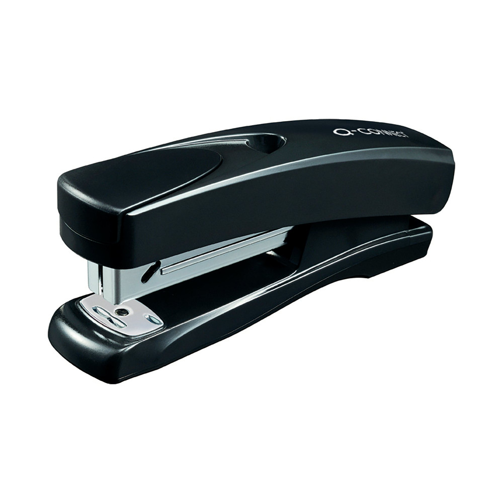 Q-CONNECT BLACK STAPLER HALF STRIP