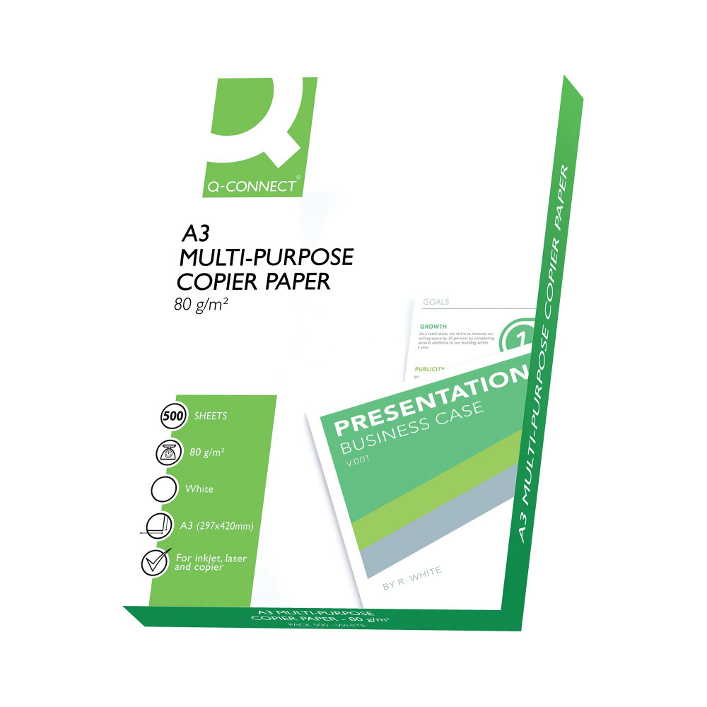 Q-CONNECT COPIER PAPER A3 WHT PK2500