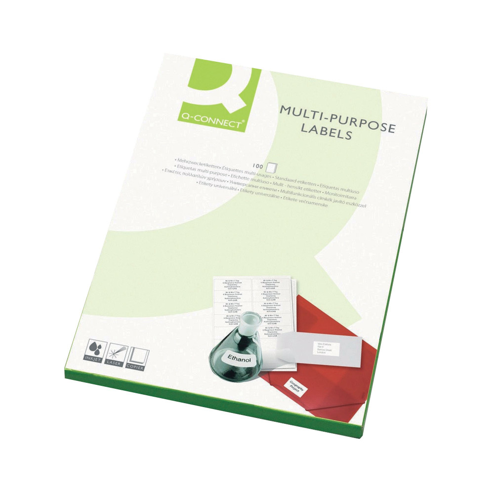 Q-CONNECT MULTIPURPOSE LABELS PK6500
