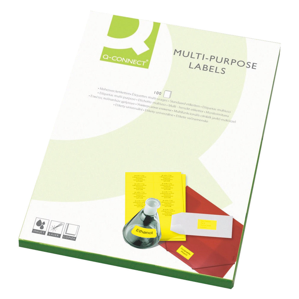 Q-CONNECT MULTIPURPOSE LABELS PK1400