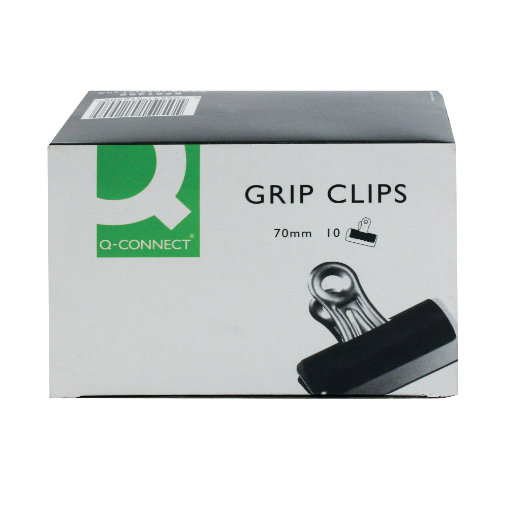 Q-CONNECT LETTERCLIPS 70MM PK10