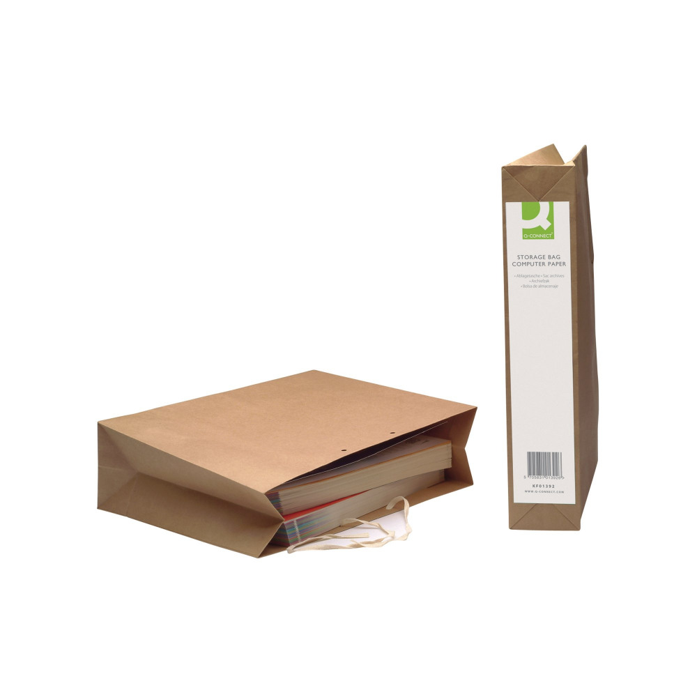 Q-CONN COMP PAPER STORAGE BAG BOX 25