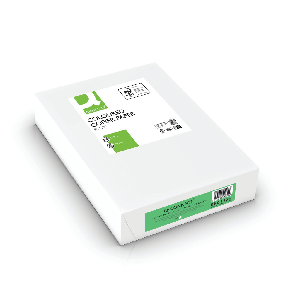 Q-CONNECT COPIER PAPER A4 80GSM GRN