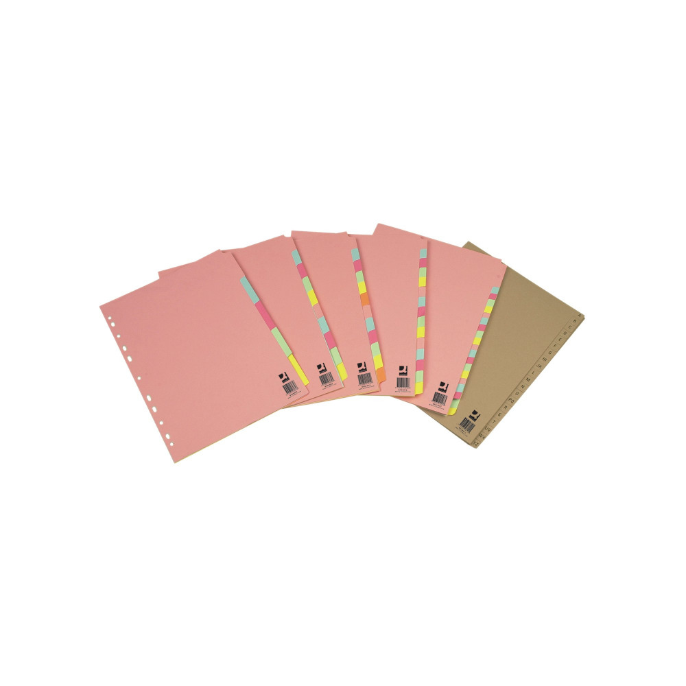 Q-CONNECT SUBJECT DIVIDER A4 12 PART