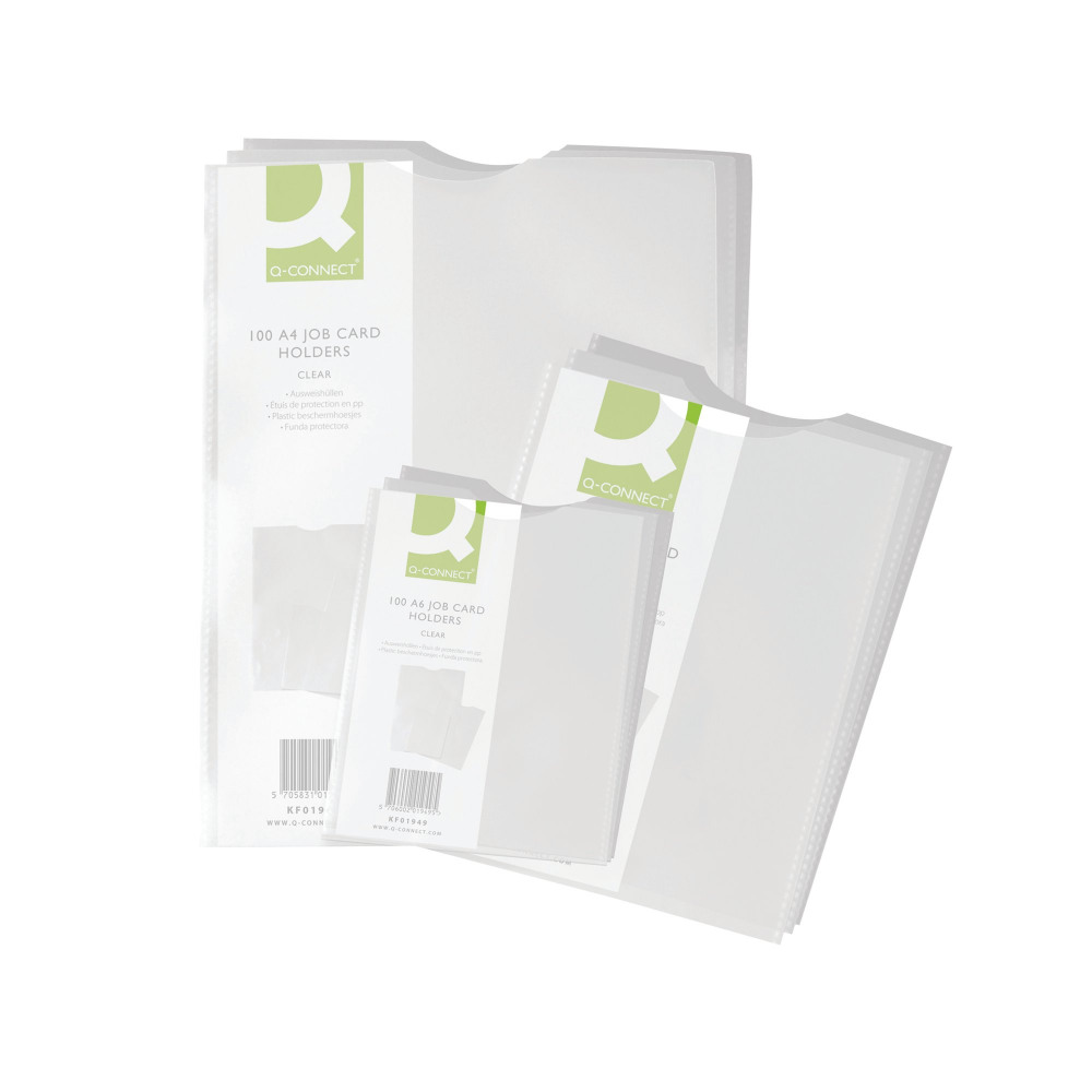 Q-CONNECT CARD HOLDER A5 PK100