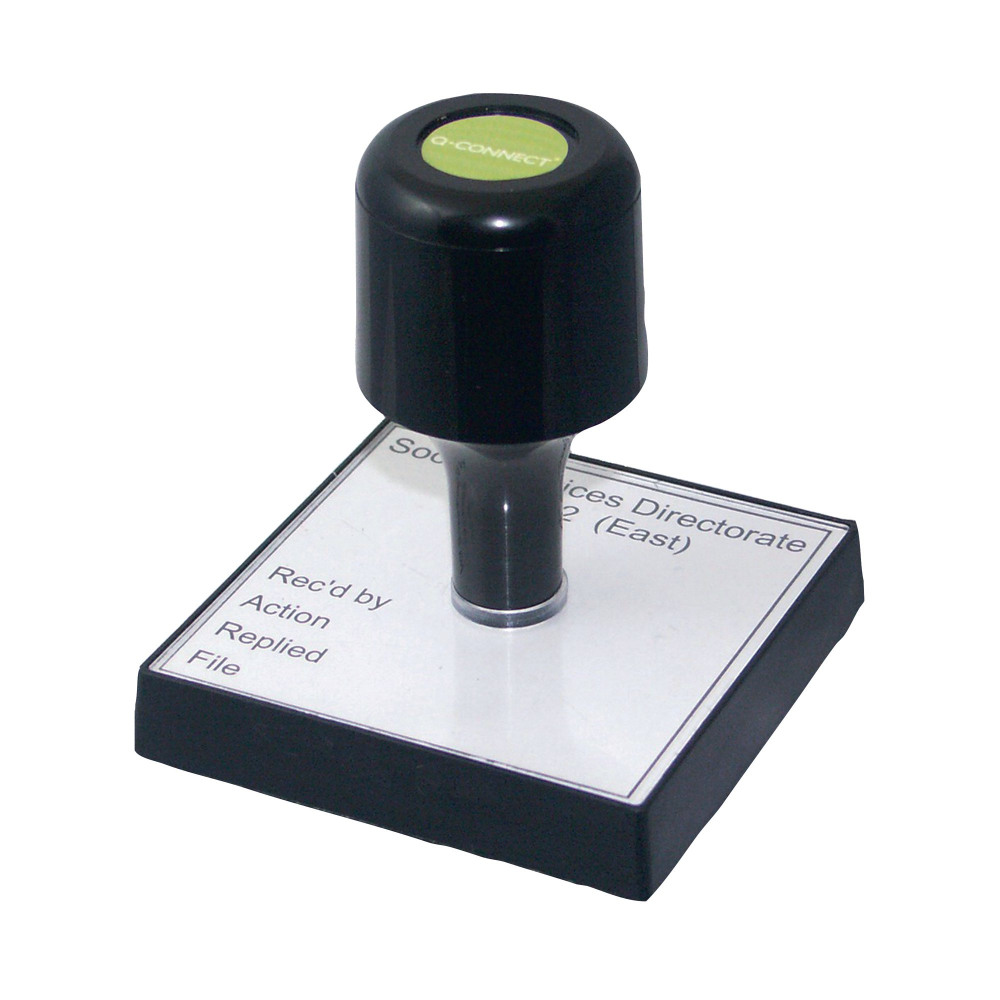 Q-CONNECT VOUCHER FOR RUBBER STAMP