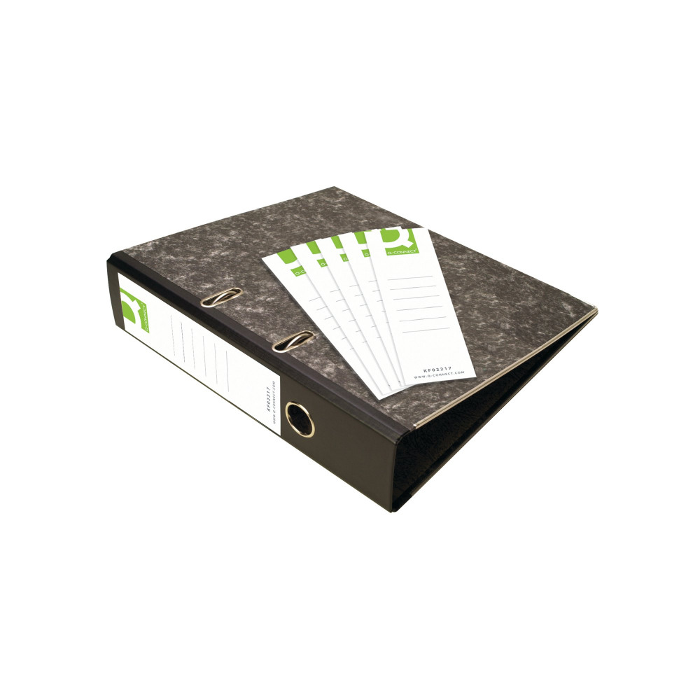 Q-CONNECT LEVER ARCH FILE SPINE LBL