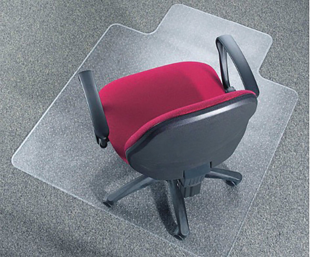Q-CONNECT CHAIR MAT STUDDED CLEAR