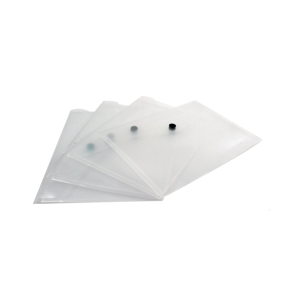 Q-CONNECT DOC FOLDER A5 CLEAR PK12
