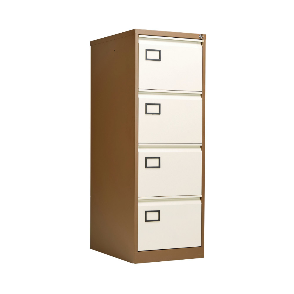 JEMINI 4 DRW FILING CAB COFFEE/CREAM