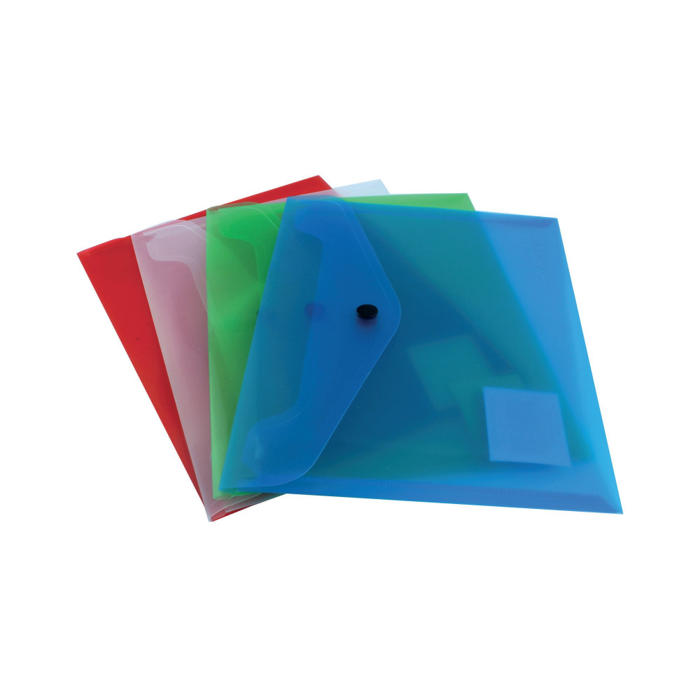 Q-CONNECT DOC FOLDERS A5 AST PK12