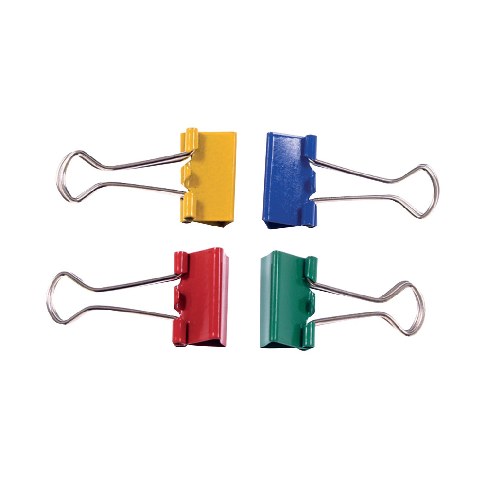 Q-CONNECT FOLDBACK CLIP ASSRTD PK10