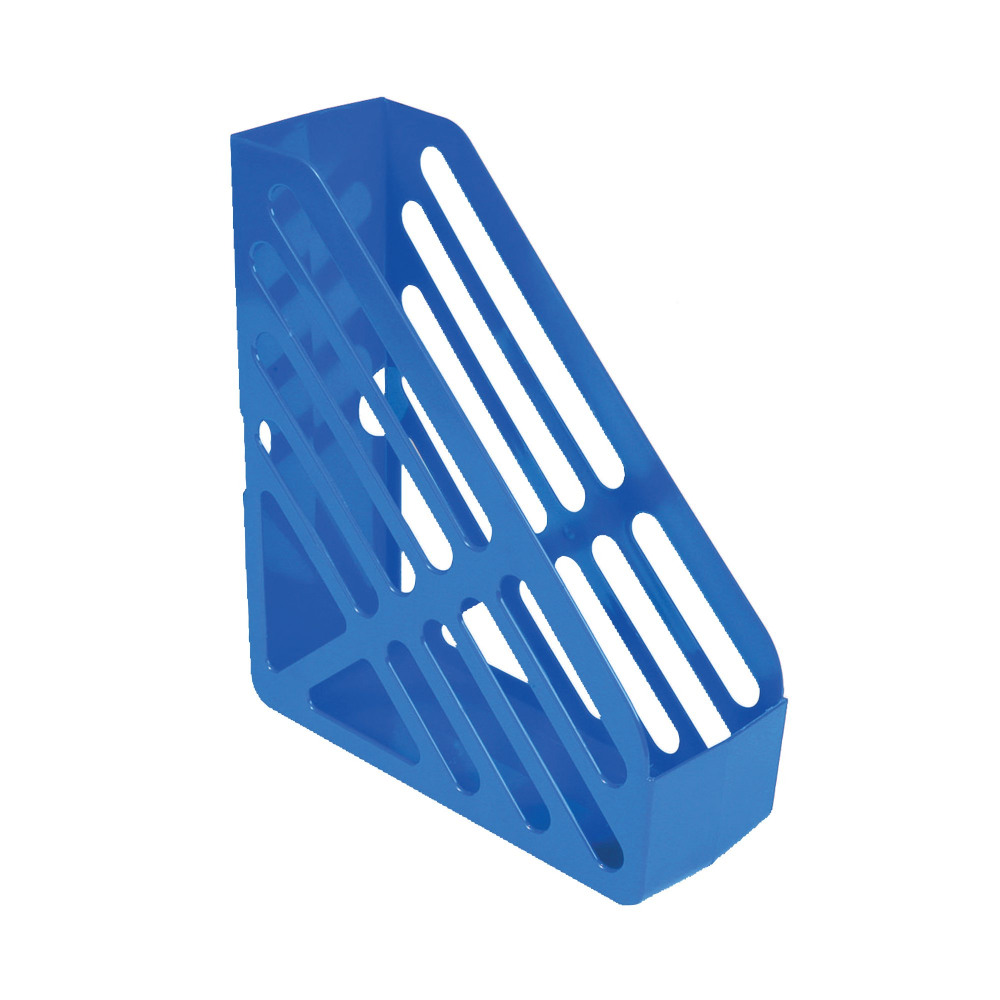 Q-CONNECT MAGAZINE RACK BLUE