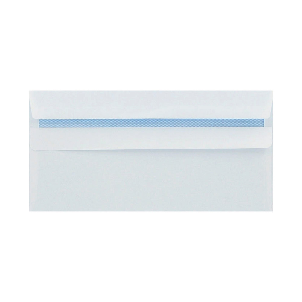 Q-CONNECT DL ENV S/S 80G WHT PK250