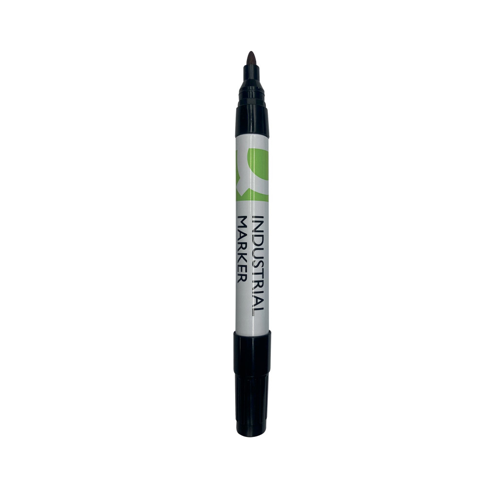 Q-CONNECT IND MARKER BLT BLK PK10