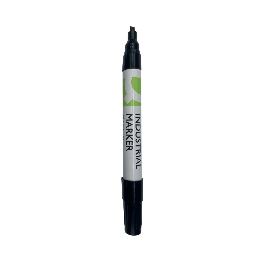 Q-CONNECT IND MARKER CHISEL BLK PK10