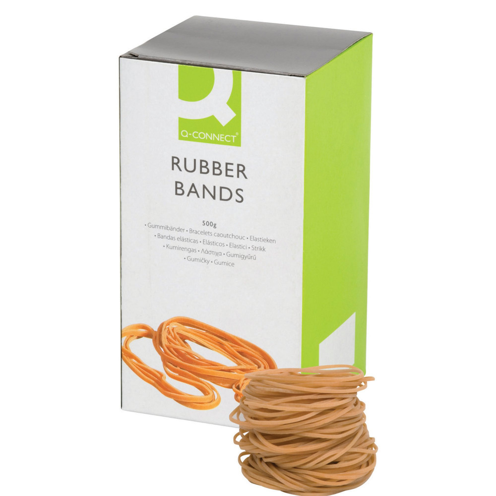 Q-CONNECT RUBBER BANDS 500G NO 24