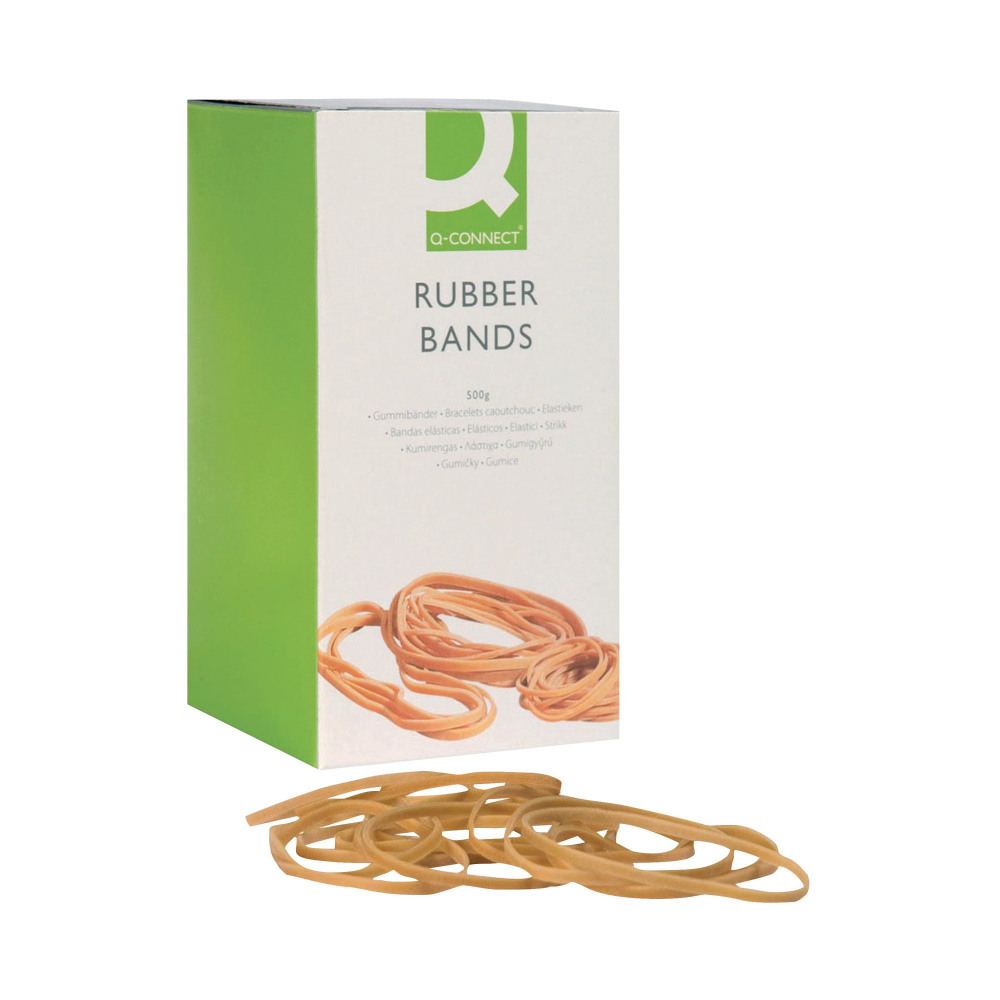Q-CONNECT RUBBER BANDS 500G NO 38