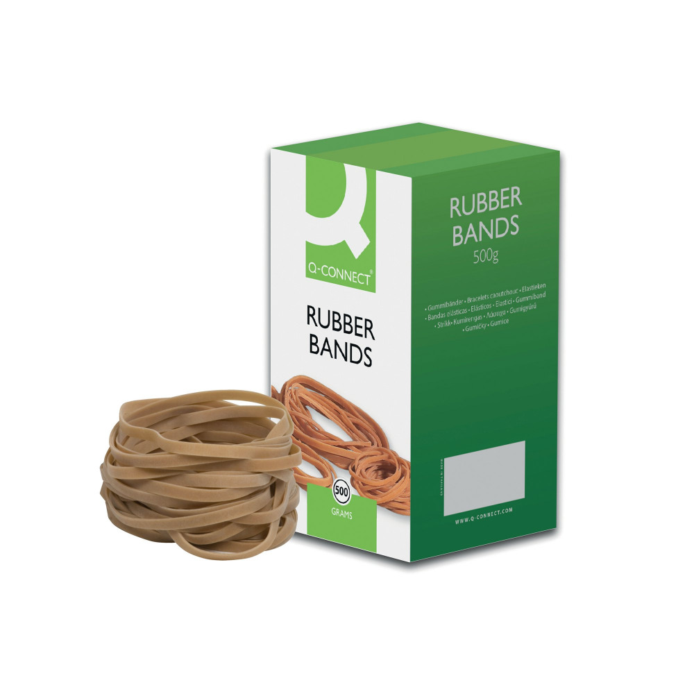 Q-CONNECT RUBBER BANDS 500G NO 69