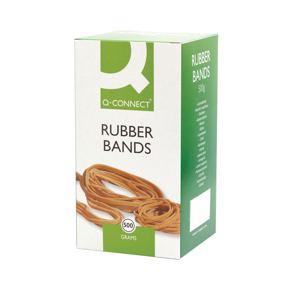 Q-CONNECT RUBBER BANDS 500G NO 75