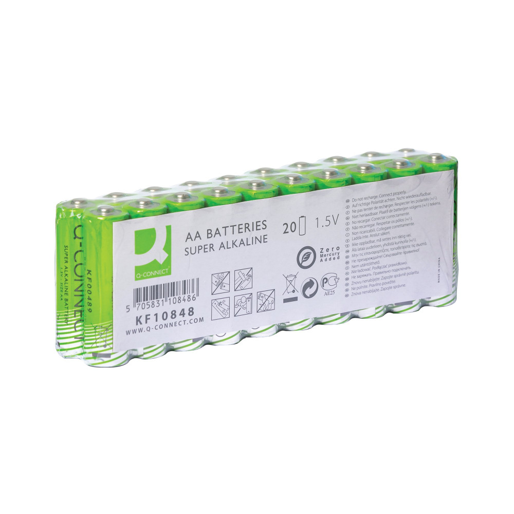 Q-CONNECT BATTERY AA ECONOMY PK20