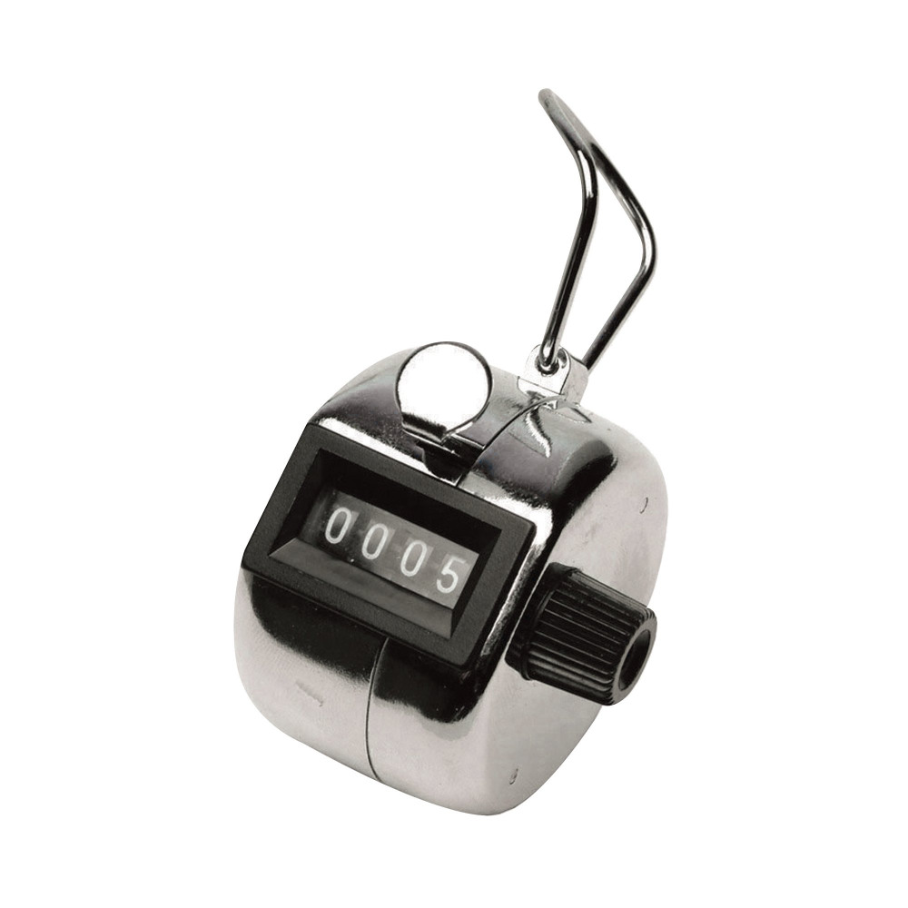 Q-CONNECT TALLY COUNTER CHROME