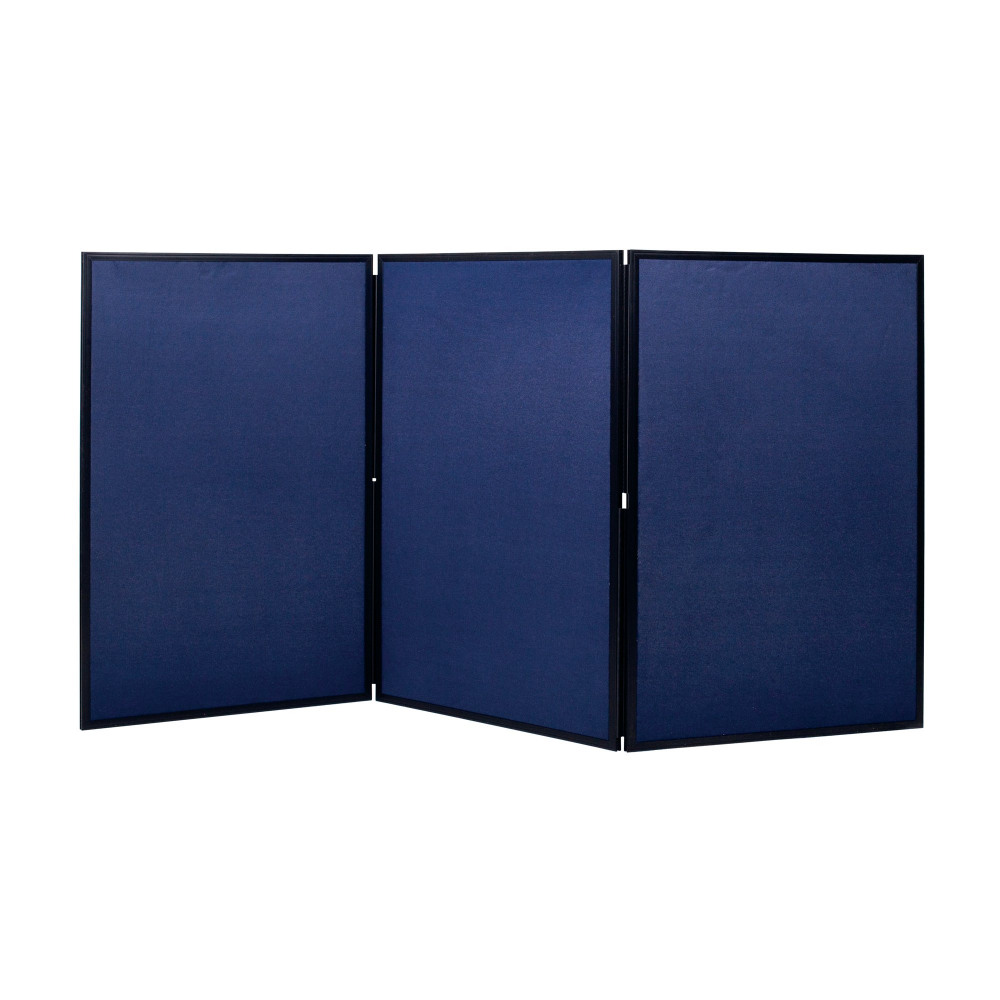 Q-CONNECT DISPLAY BRD 3 PANEL BL/GY