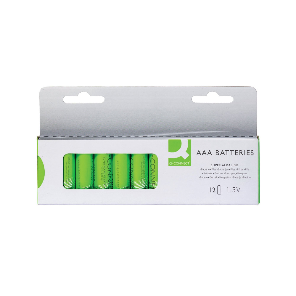 Q-CONNECT AAA ALK BATTERIES PK12