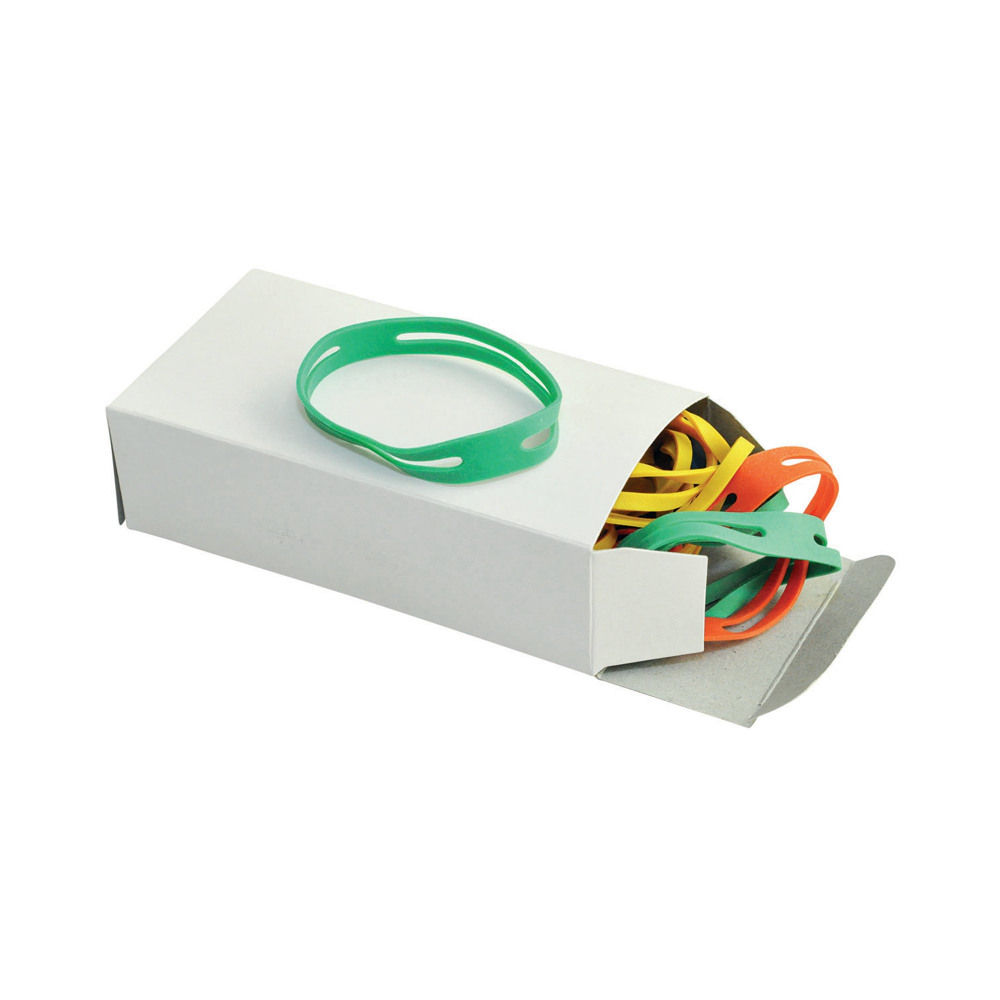 QCONNECT XBAND RUBBER BANDS 100G AST