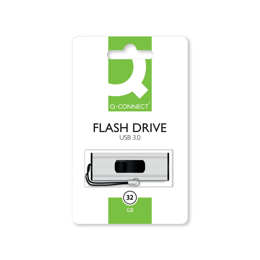 Q-CONNECT USB 3.0 SLIDER 32GB DRIVE