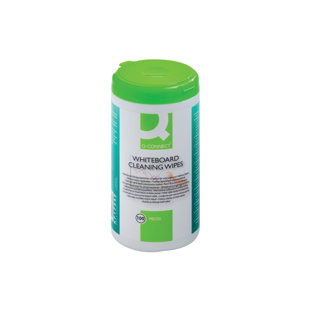 Q-CONNECT WHITEBRD CLEAN WIPES PK100