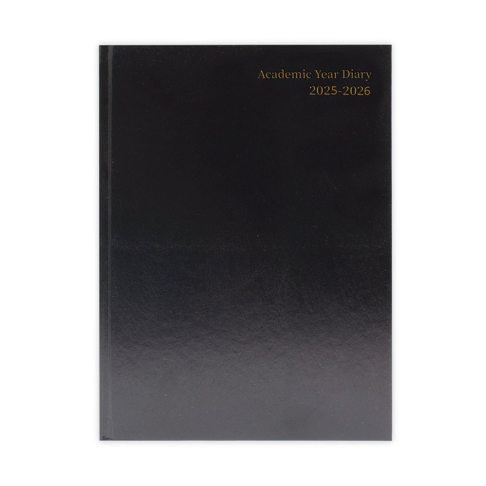 ACADEMIC DIARY DPP A4 BLK 2025-2026