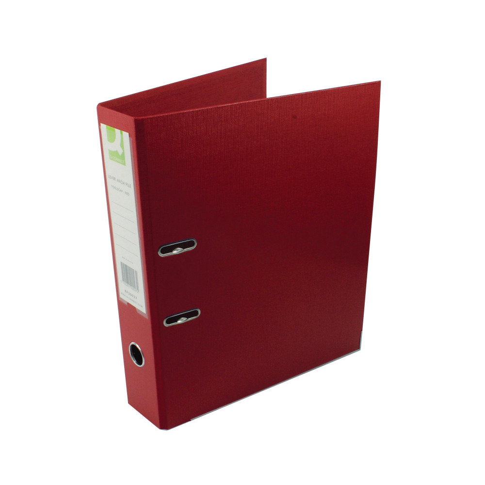 Q-CONNECT LACH FOOLSCAP RED PK10