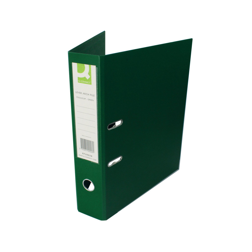 Q-CONNECT LACH FOOLSCAP GREEN PK10