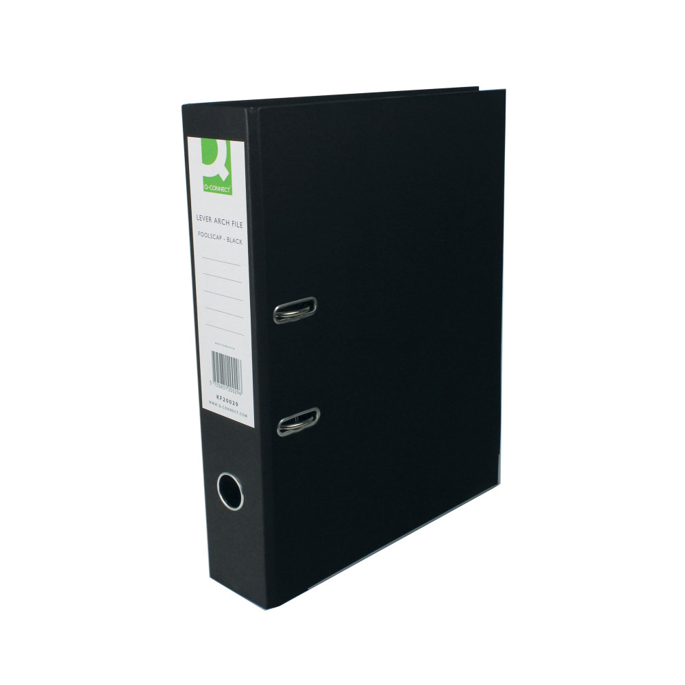 Q-CONNECT LACH FOOLSCAP BLK PK10