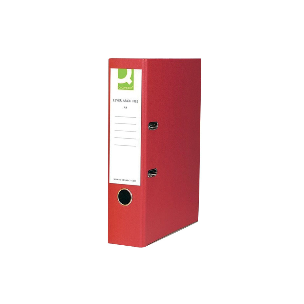 Q-CONNECT LACH FOOLSCAP RED PK10